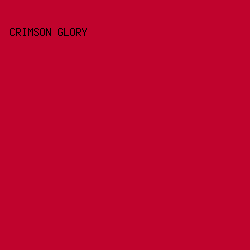 c0032d - Crimson Glory color image preview