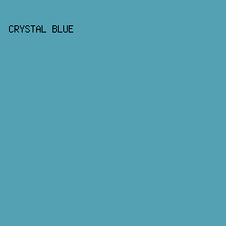 53a1b3 - Crystal Blue color image preview