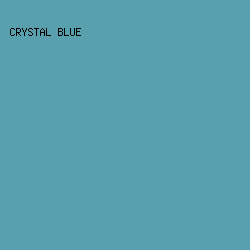 59A0AE - Crystal Blue color image preview