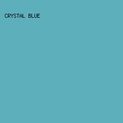 5EAFBC - Crystal Blue color image preview