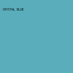 5aadba - Crystal Blue color image preview
