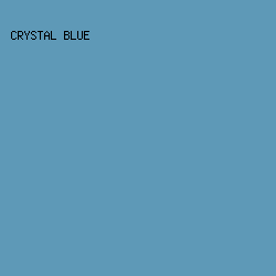 5e99b7 - Crystal Blue color image preview