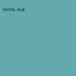 63A9AE - Crystal Blue color image preview