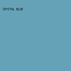 66a2b7 - Crystal Blue color image preview