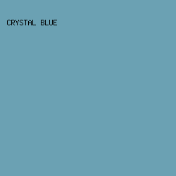 6BA1B3 - Crystal Blue color image preview