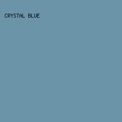 6c94a9 - Crystal Blue color image preview