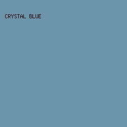 6c94ab - Crystal Blue color image preview