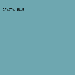 6ea7b0 - Crystal Blue color image preview