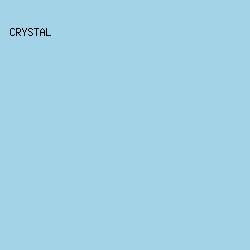 A2D3E7 - Crystal color image preview