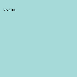 A6DAD9 - Crystal color image preview