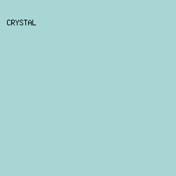A7D6D5 - Crystal color image preview