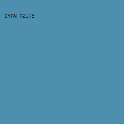 4E8EAF - Cyan Azure color image preview
