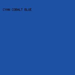 1d51a3 - Cyan Cobalt Blue color image preview
