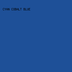 1e5098 - Cyan Cobalt Blue color image preview