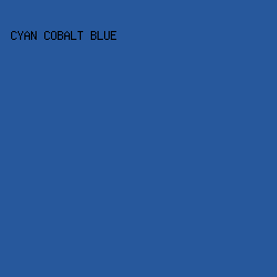 27589C - Cyan Cobalt Blue color image preview