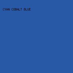 2859A6 - Cyan Cobalt Blue color image preview