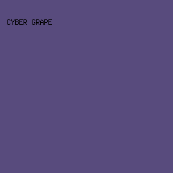 584B7D - Cyber Grape color image preview