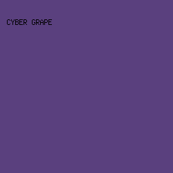 5A407E - Cyber Grape color image preview
