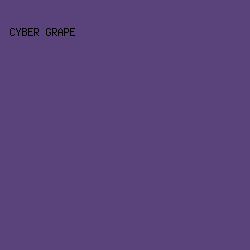 5A437A - Cyber Grape color image preview
