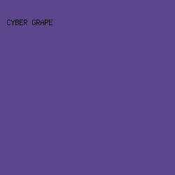 5c478c - Cyber Grape color image preview