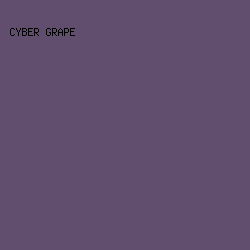 614d6d - Cyber Grape color image preview