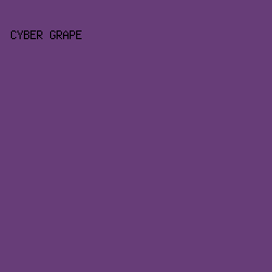 673D78 - Cyber Grape color image preview