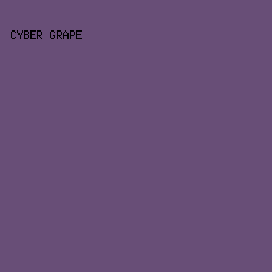 684e77 - Cyber Grape color image preview