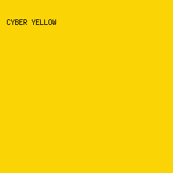 FBD405 - Cyber Yellow color image preview