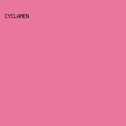 EB769D - Cyclamen color image preview