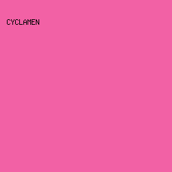 F261A5 - Cyclamen color image preview