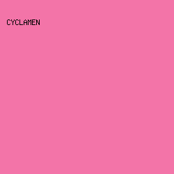 f374a8 - Cyclamen color image preview