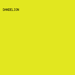 e2e71f - Dandelion color image preview