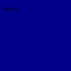 00008B - Dark Blue color image preview