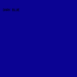 0B0393 - Dark Blue color image preview