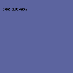 5C649F - Dark Blue-Gray color image preview