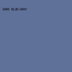5F7099 - Dark Blue-Gray color image preview