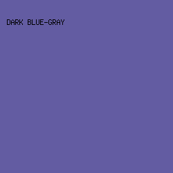 635CA2 - Dark Blue-Gray color image preview