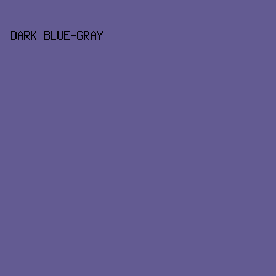 635b92 - Dark Blue-Gray color image preview