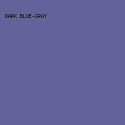 64619B - Dark Blue-Gray color image preview