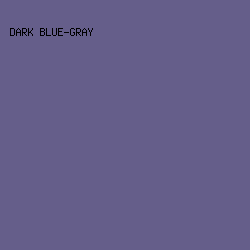 655E8A - Dark Blue-Gray color image preview
