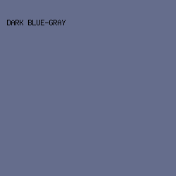 656D8C - Dark Blue-Gray color image preview