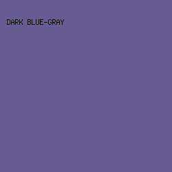 665b92 - Dark Blue-Gray color image preview