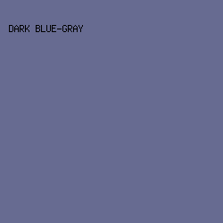 676B91 - Dark Blue-Gray color image preview