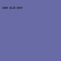 686ba5 - Dark Blue-Gray color image preview