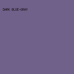 6F6089 - Dark Blue-Gray color image preview