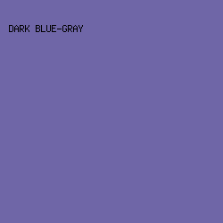 6f66a7 - Dark Blue-Gray color image preview