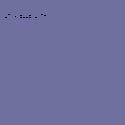 6f6fa0 - Dark Blue-Gray color image preview