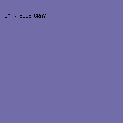 726CA8 - Dark Blue-Gray color image preview