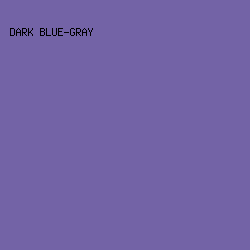 7363A6 - Dark Blue-Gray color image preview