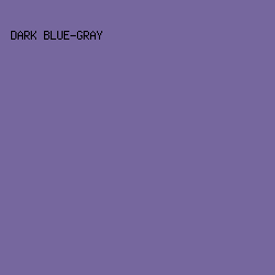 76679E - Dark Blue-Gray color image preview
